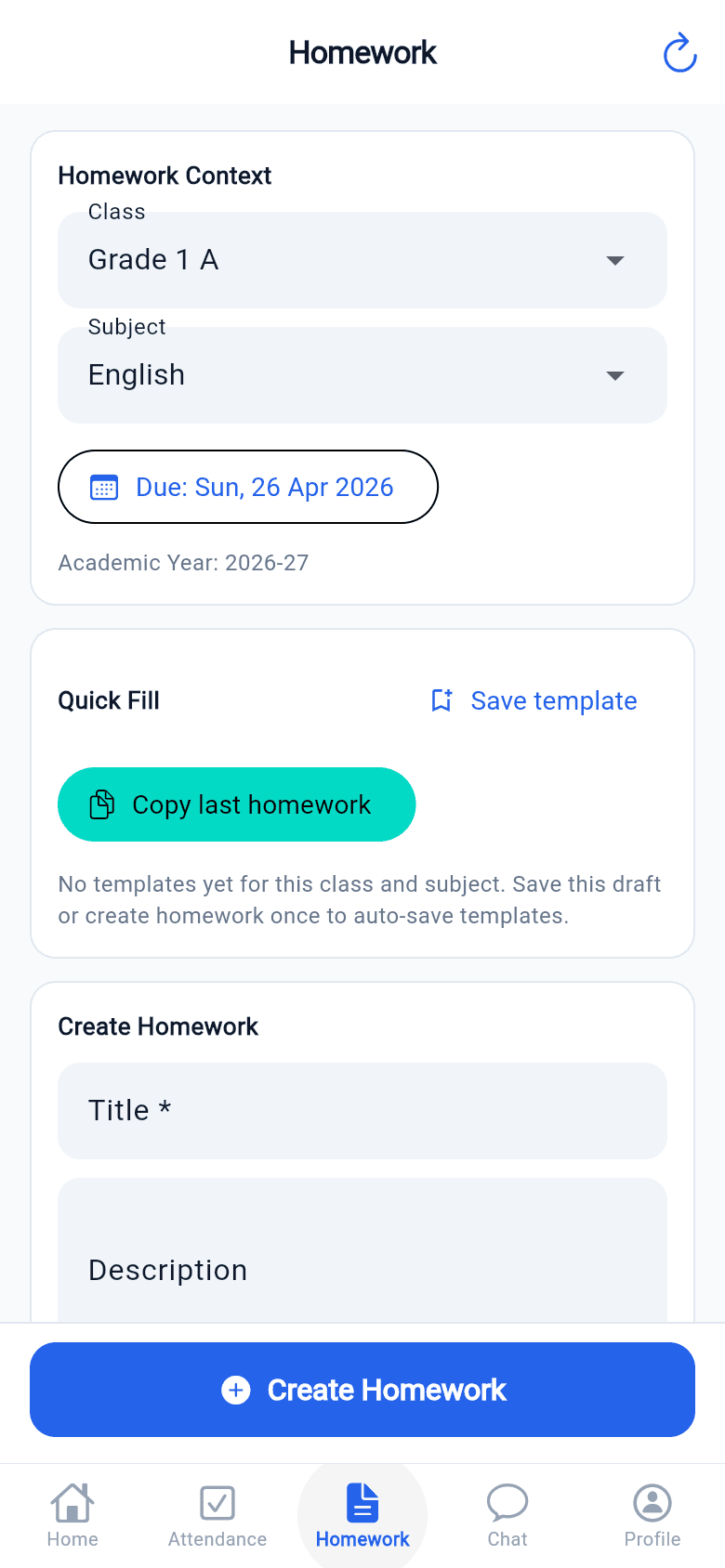 Homework