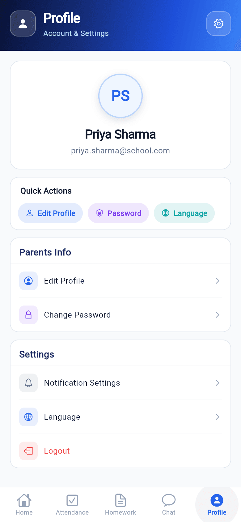 Teacher Profile